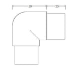 EURO OFFSET 38MM DIAMETER RADIUS JOINER